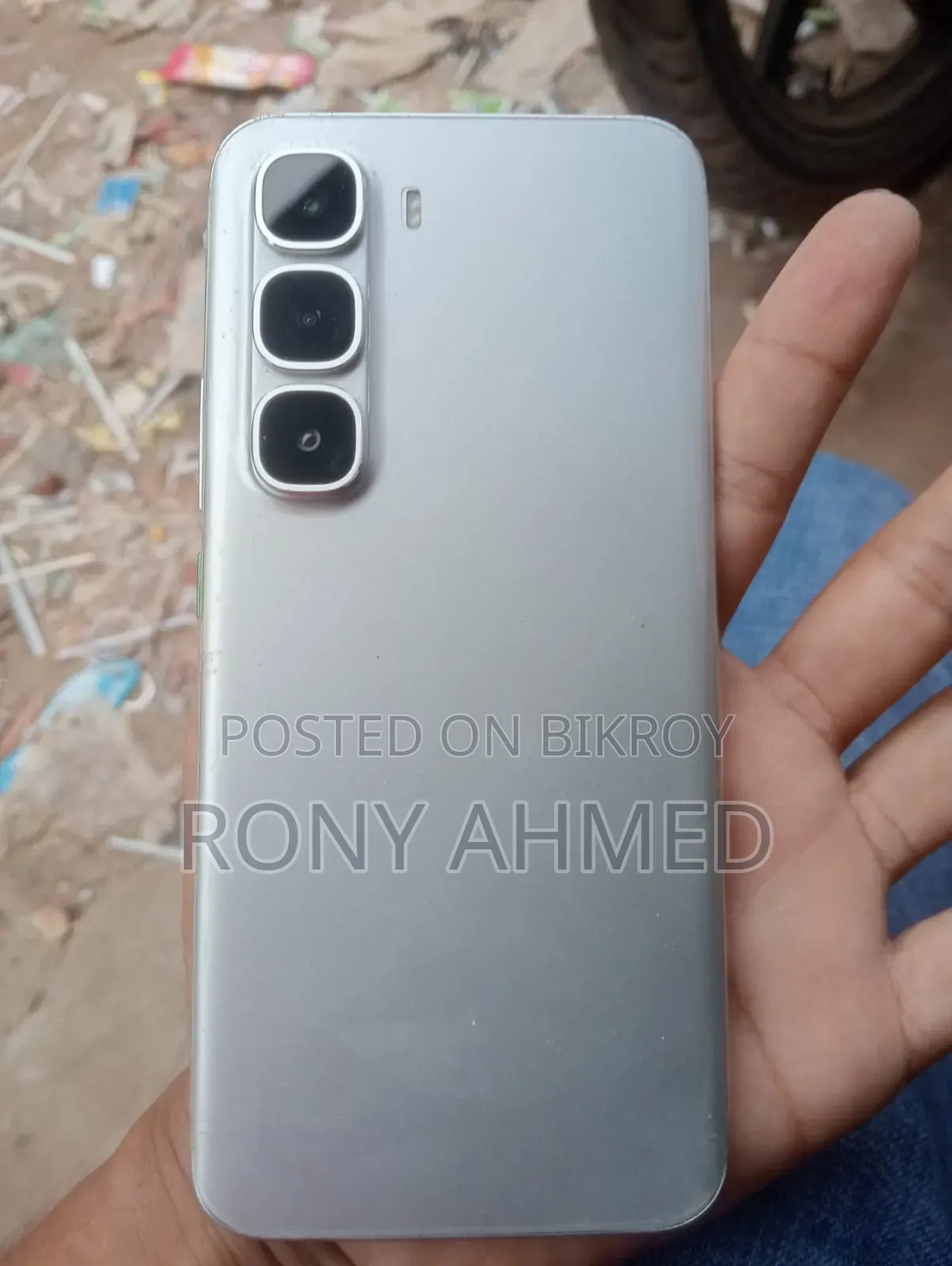 Infinix Hot 60 Pro+ 128 GB Silver