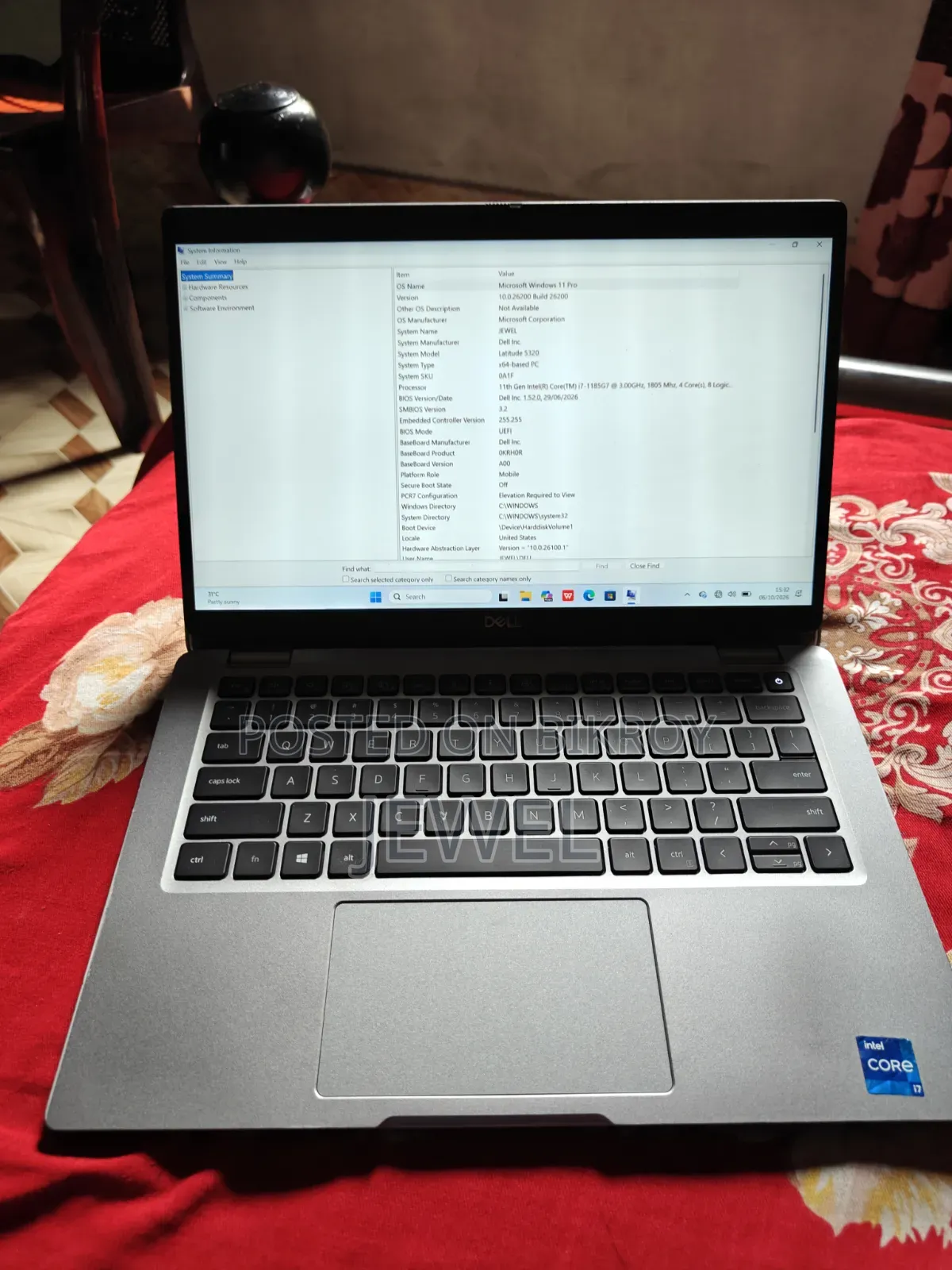 Laptop Dell Latitude 5320 2-in-1 32GB Intel Core i7 SSHD+SSD 512GB