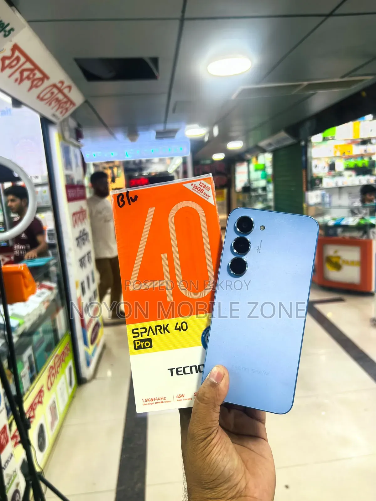 Tecno Spark 40 Pro 128 GB Blue