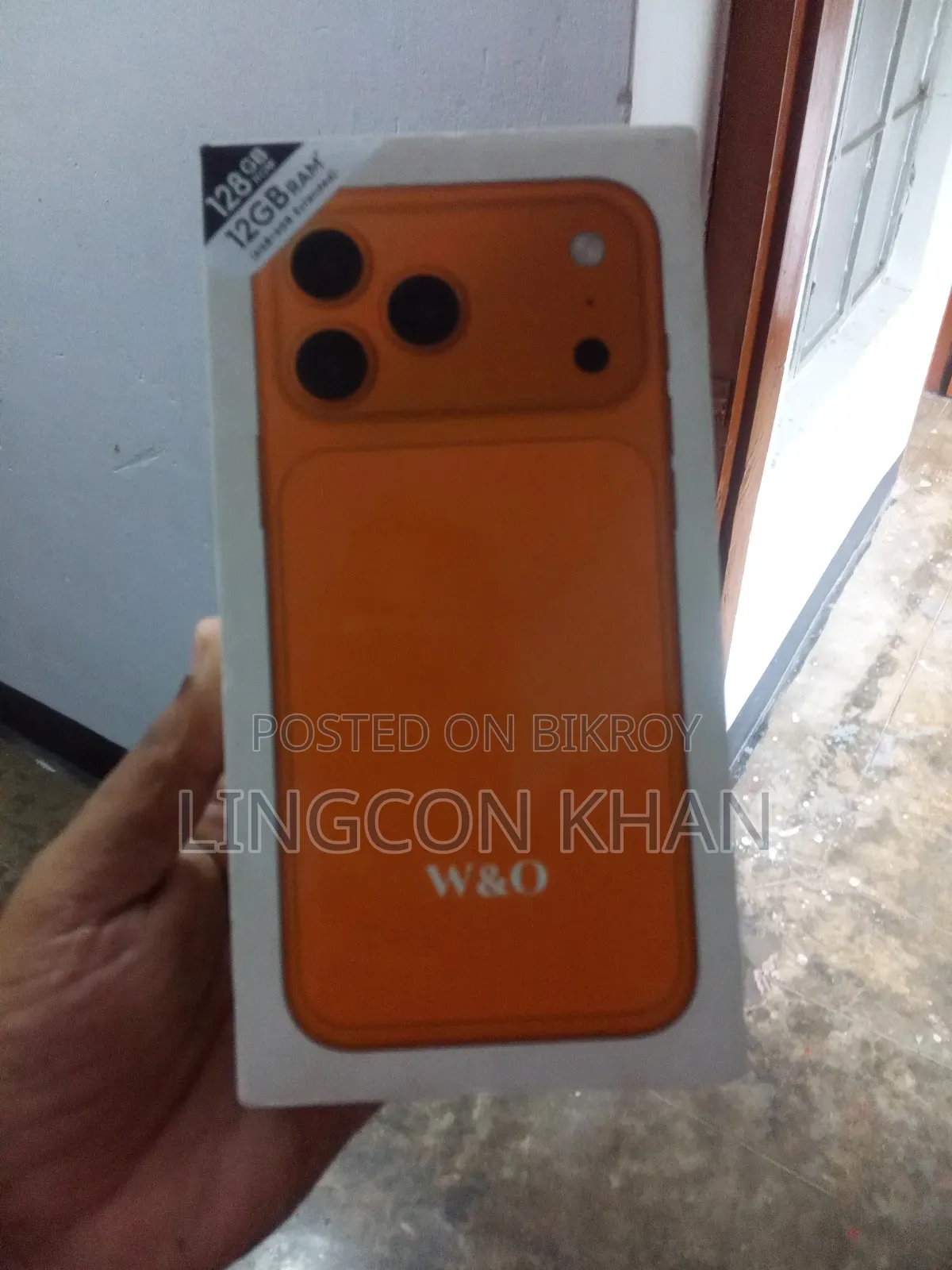 New W&O 17 Pro Max 128 GB Orange