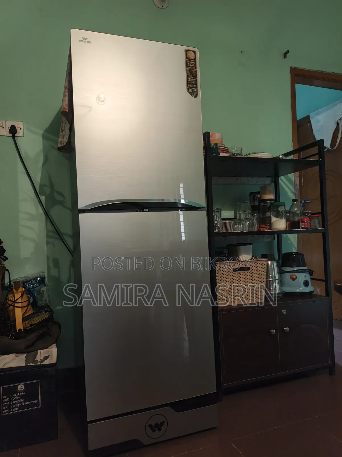 সোফাসেট,ডাইনিং টেবিল,র‍্যাক,আলমারী,সোফাকাম বেড ফোম ২টা সহ,খাট,ফ্রীজ