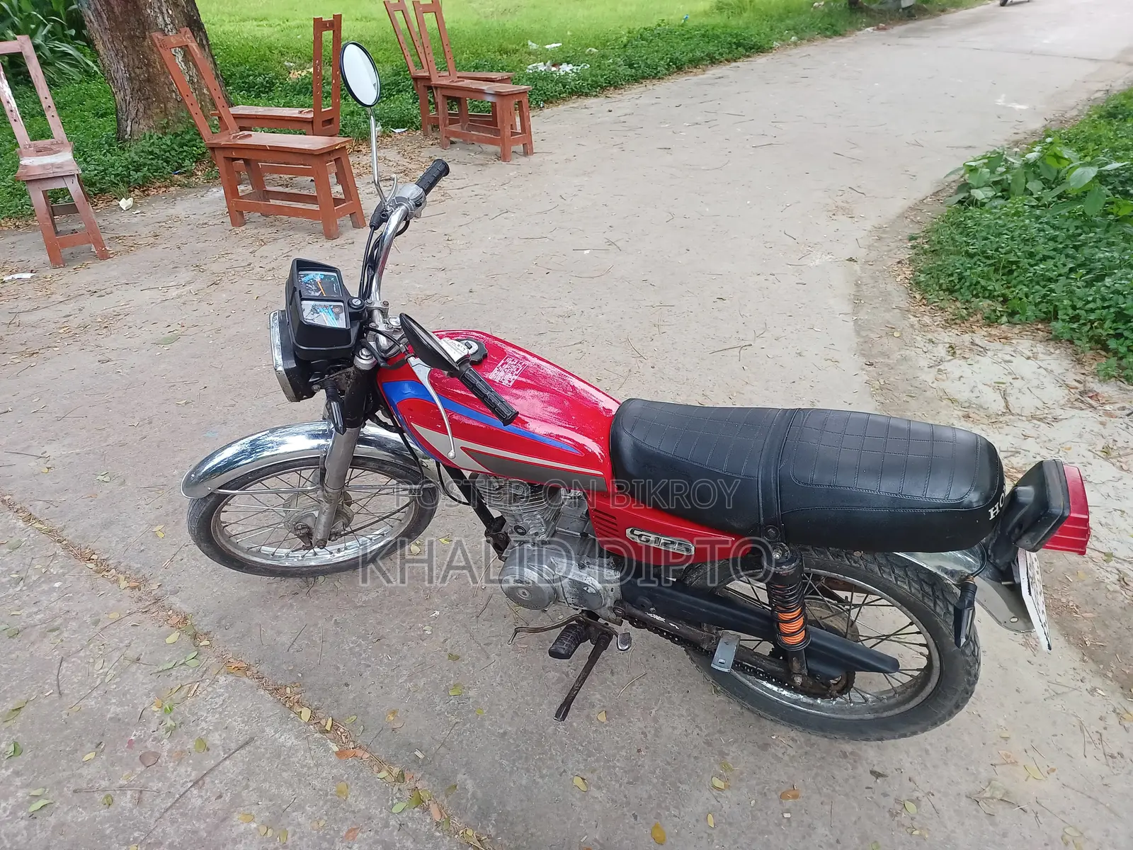 হোন্ডা সিজি১১০ ২০০৩ রেড