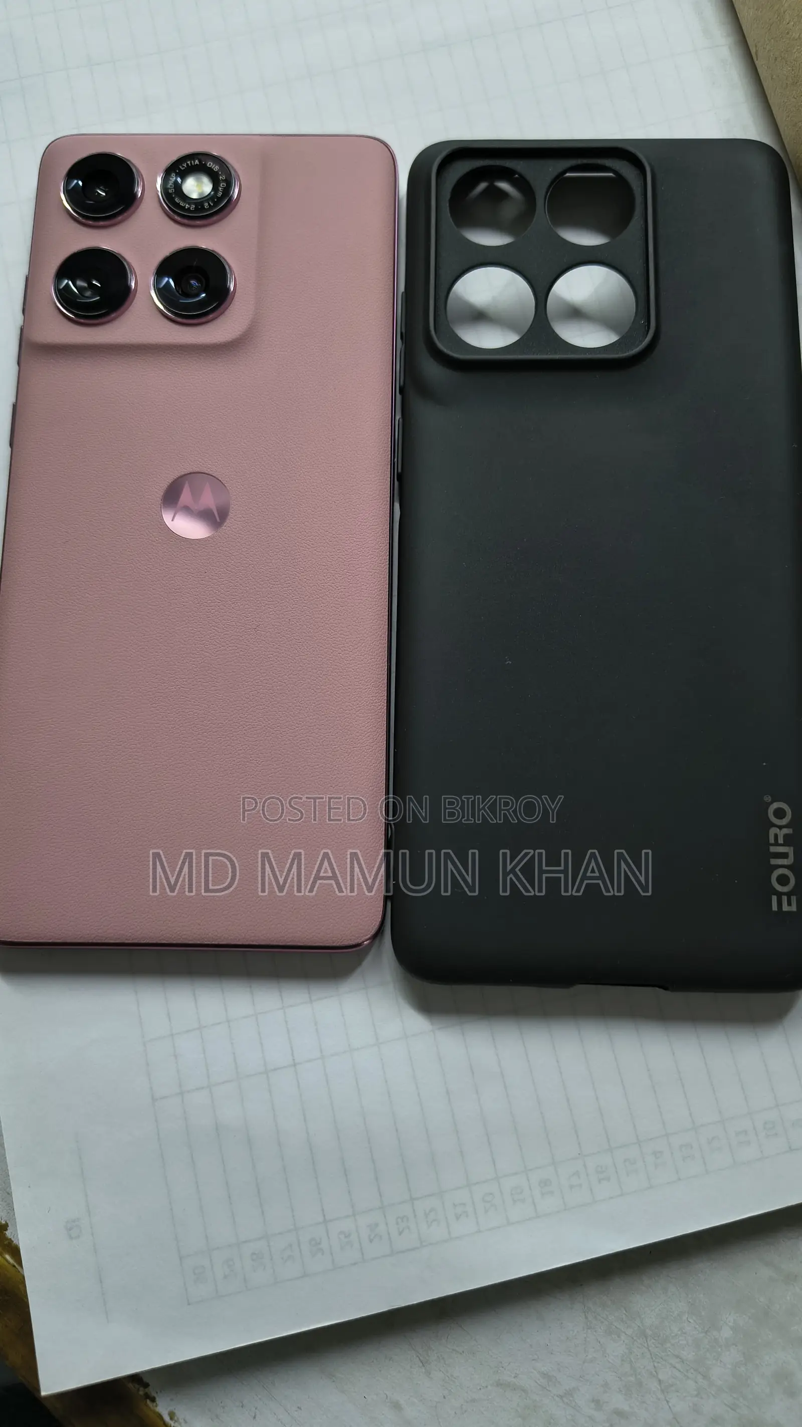 New Motorola Edge 60 Fusion 256 GB Pink