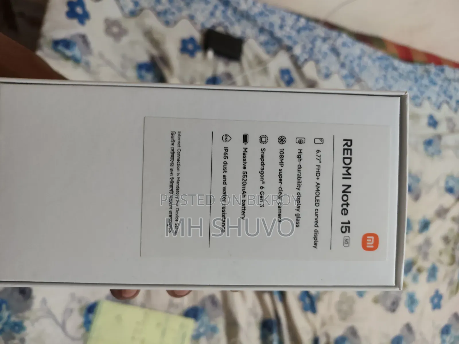 Xiaomi Redmi 15 5G 256 GB Black