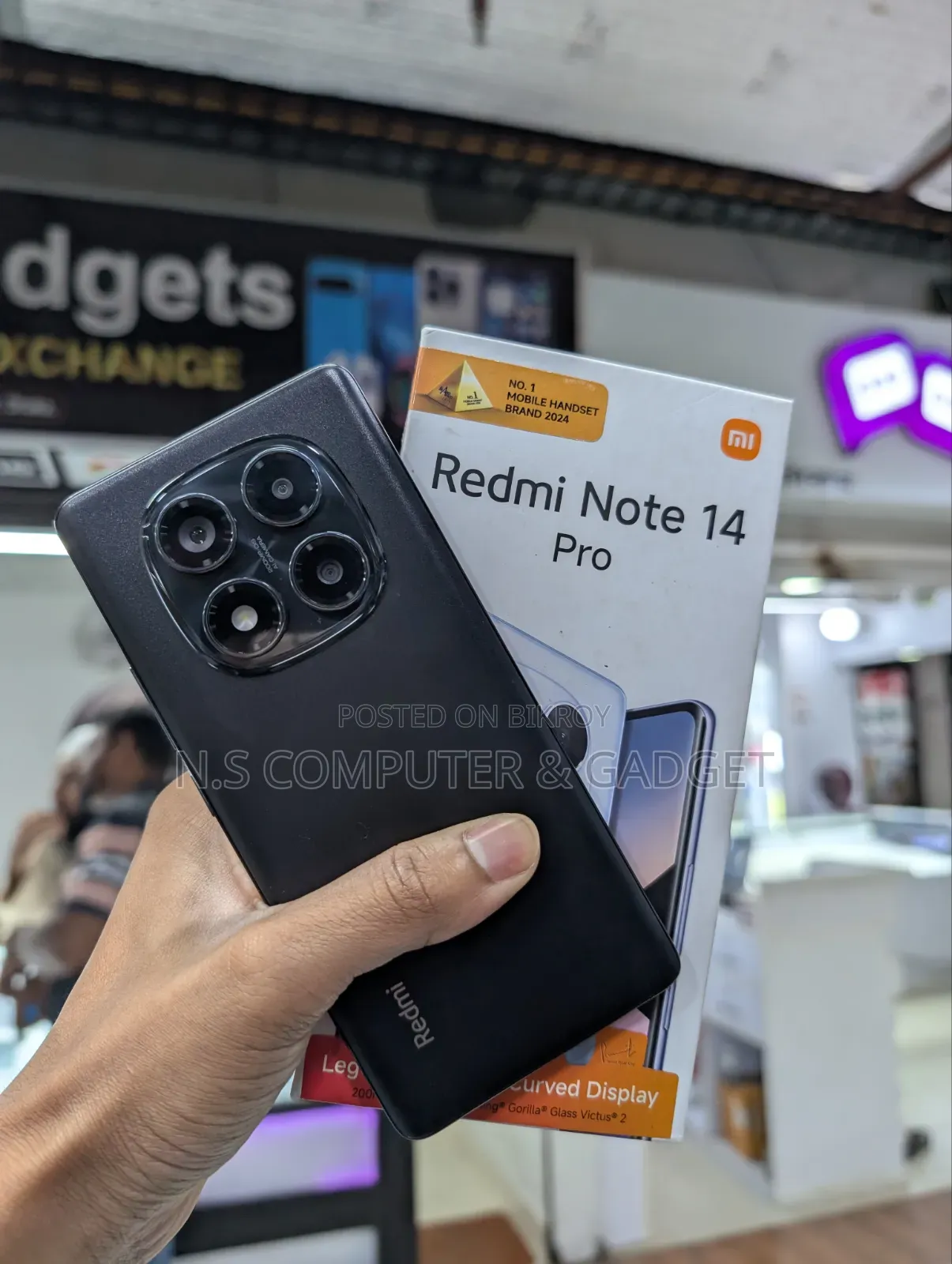 Xiaomi Redmi Note 14 Pro 256 GB Black