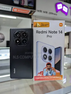 Xiaomi Redmi Note 14 Pro 256 GB Black