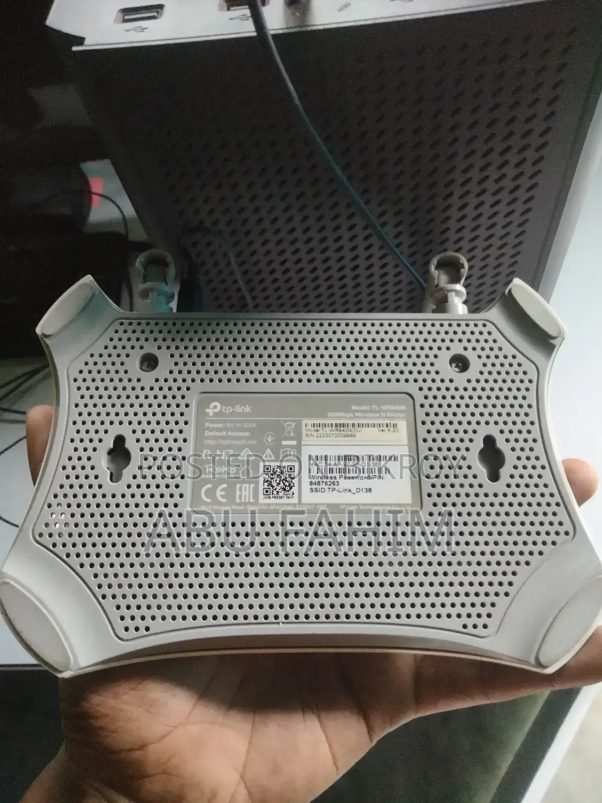 TP-Link TL-WR840N 300Mbps Wireless Router