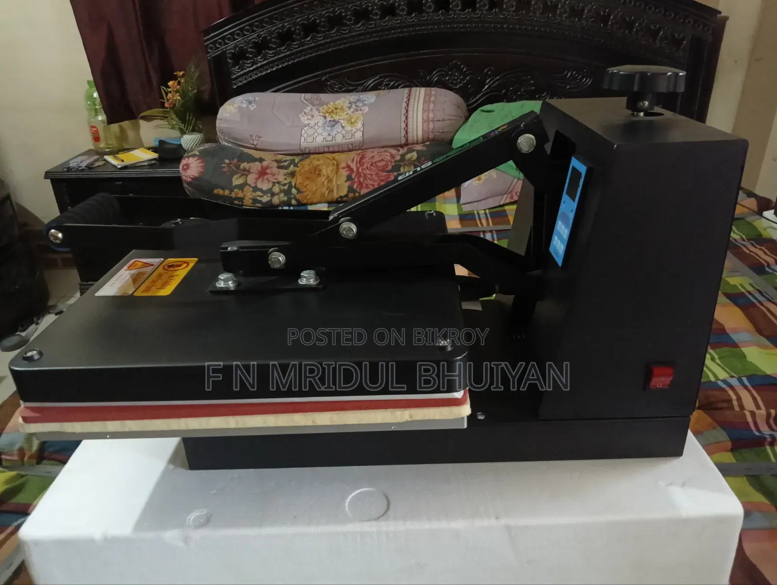 হিট প্রেস মেশিন ৩৮/৩৮ সেমি