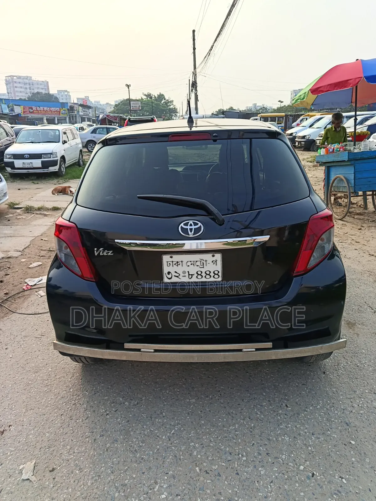 Toyota Vitz 2012 Black