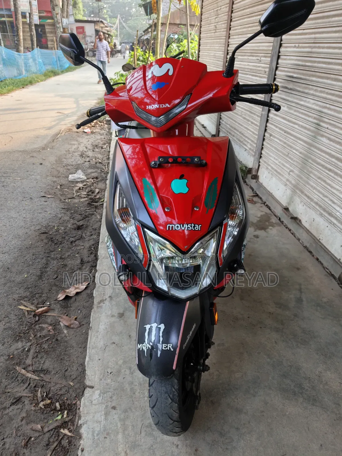 Honda Dio 2019 Red