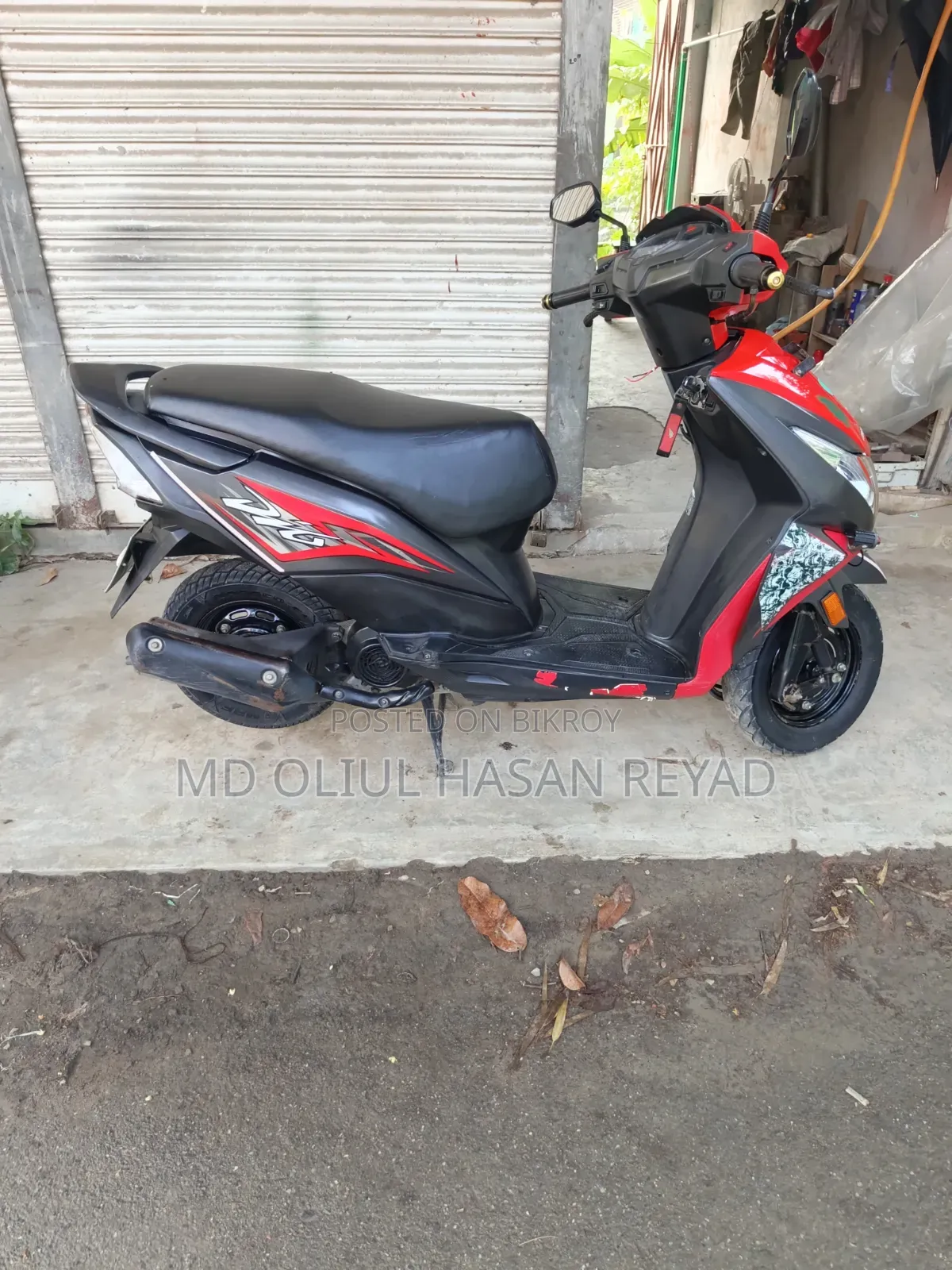 Honda Dio 2019 Red
