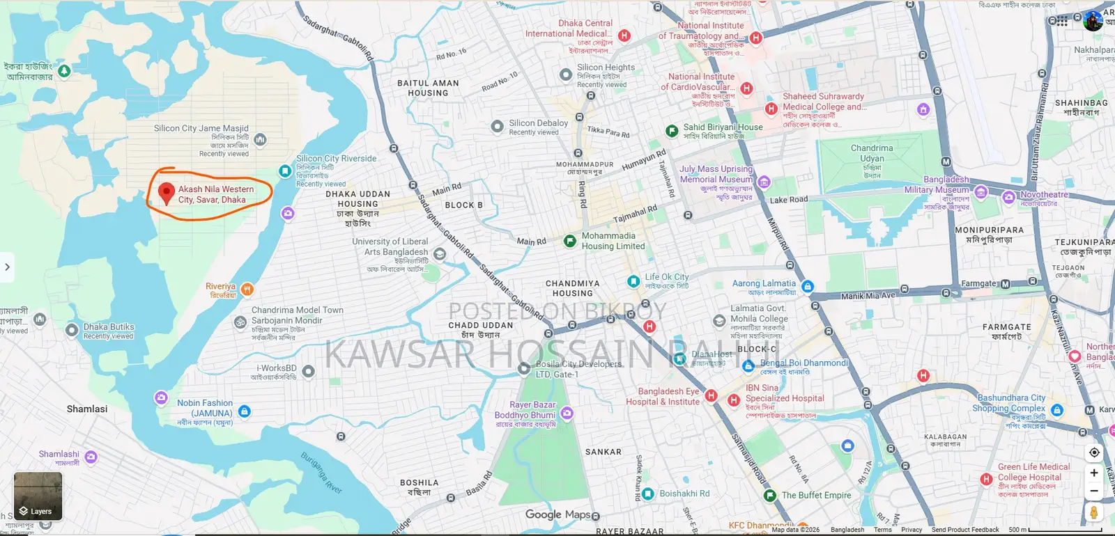 Plot Sell in Dhaka