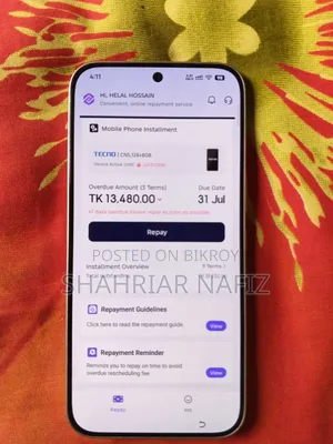 নতুন টেকনো ক্যামন ৫০ ২৫৬ জিবি