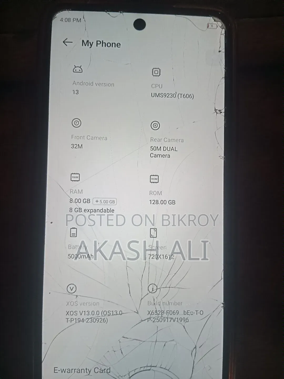 Infinix Hot 40i 128 GB Black