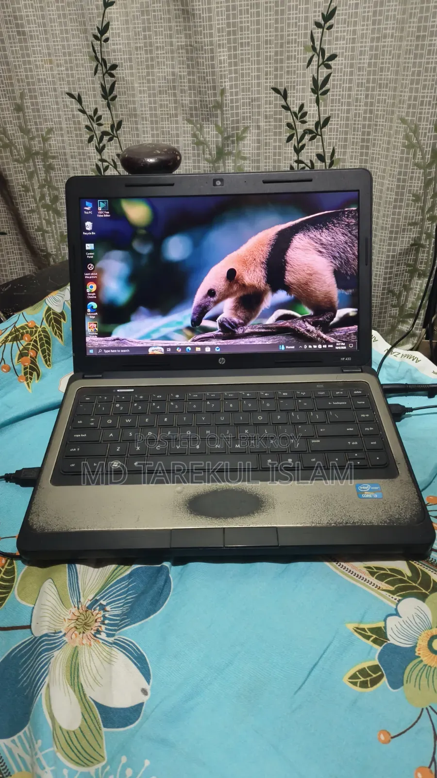 Laptop HP 8GB Intel Core i3 SSD 256GB