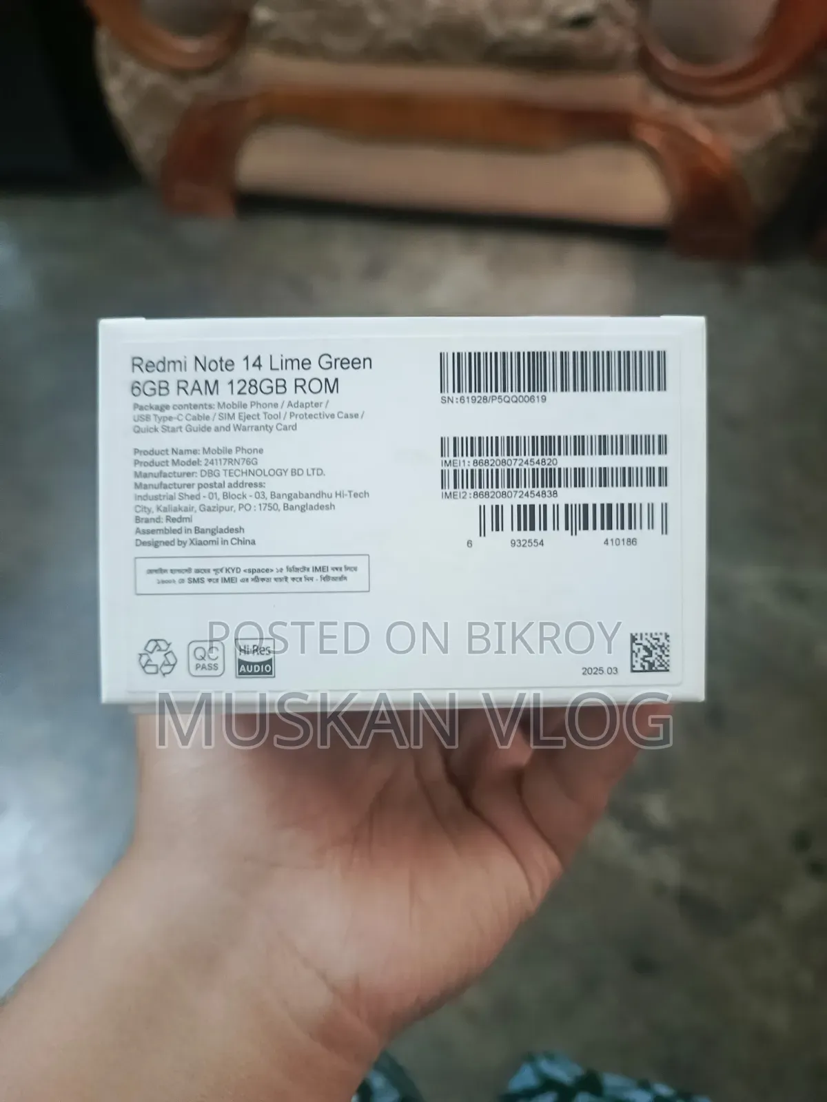 Xiaomi Redmi Note 14 Pro 128 GB