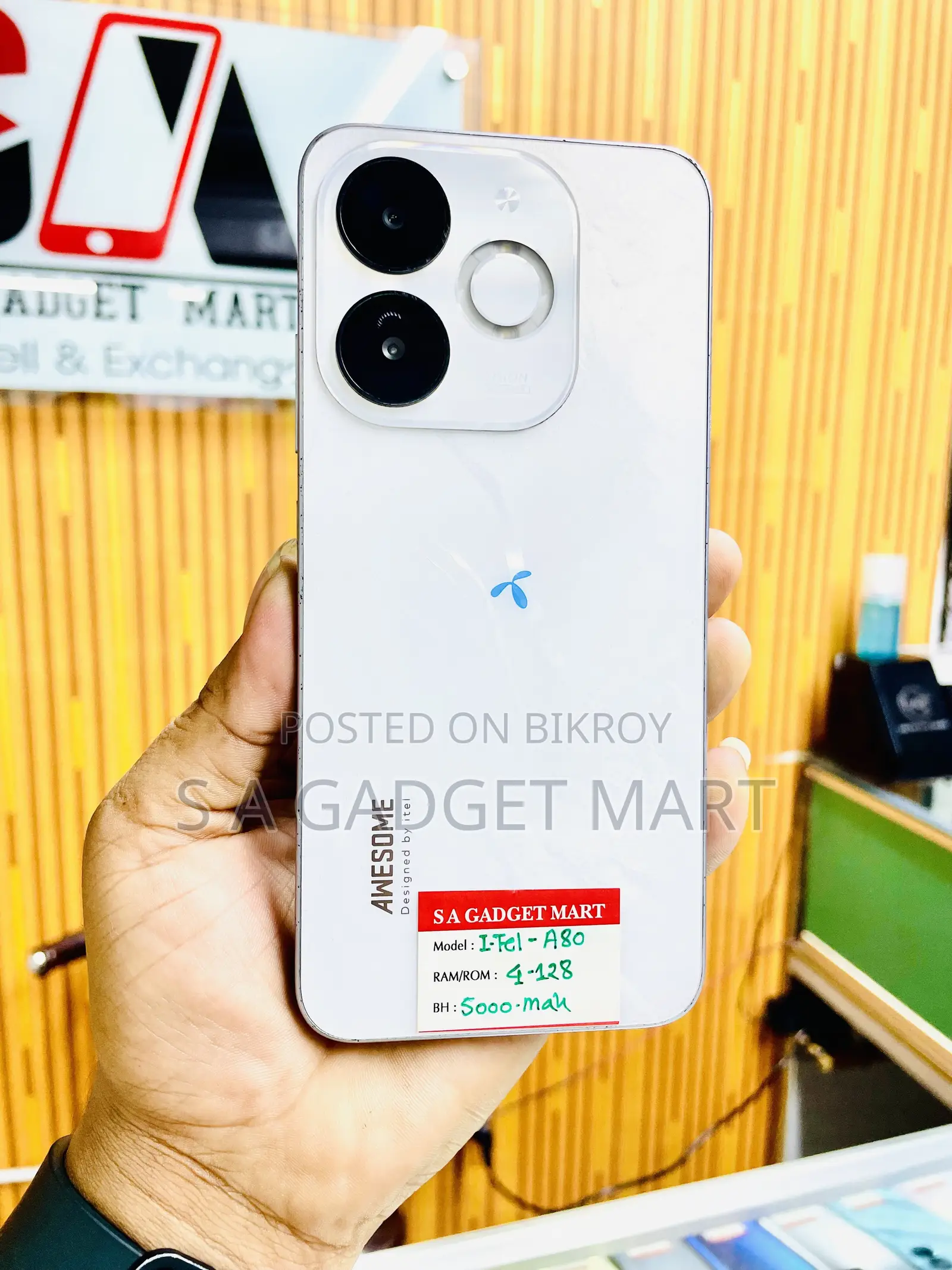 Itel A80 128 GB White
