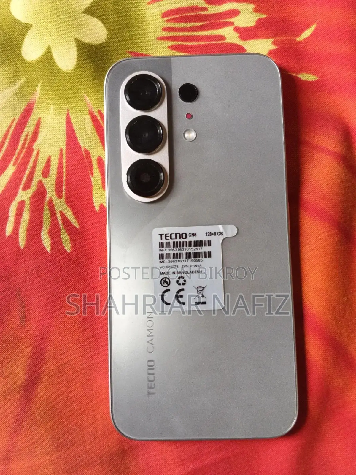 New Tecno Camon 50 256 GB