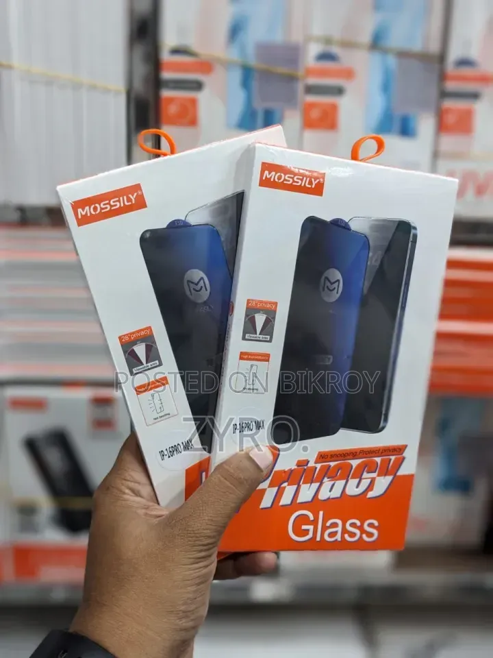 Mossily Privacy Screen Protector for iPhone