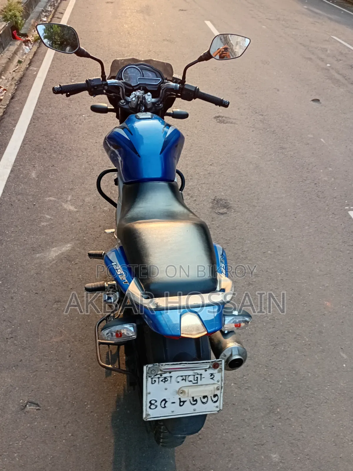 Bajaj Discover 125 2012 Blue