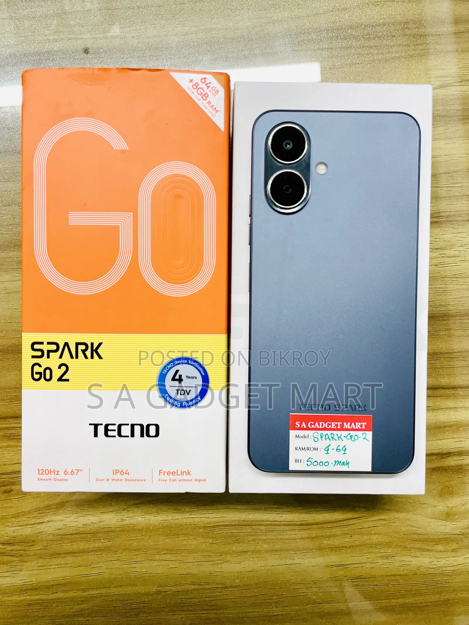 Tecno Spark Go 2 64 GB Gray