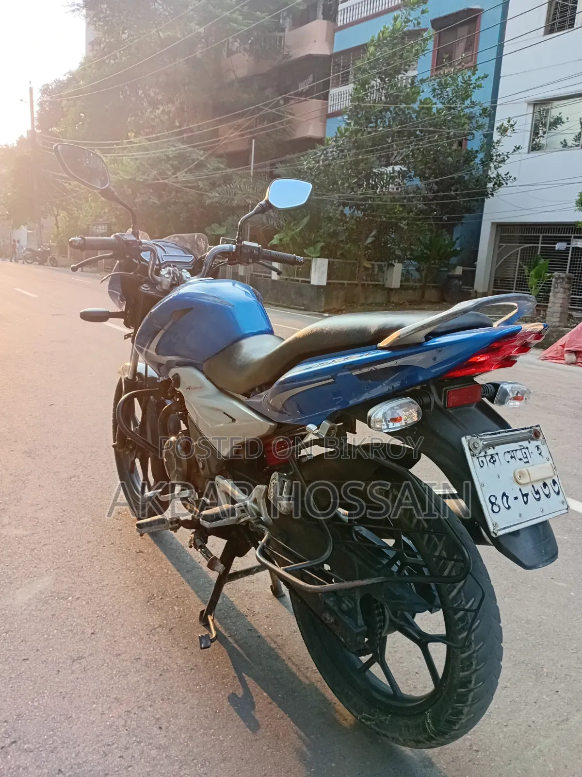 Bajaj Discover 125 2012 Blue