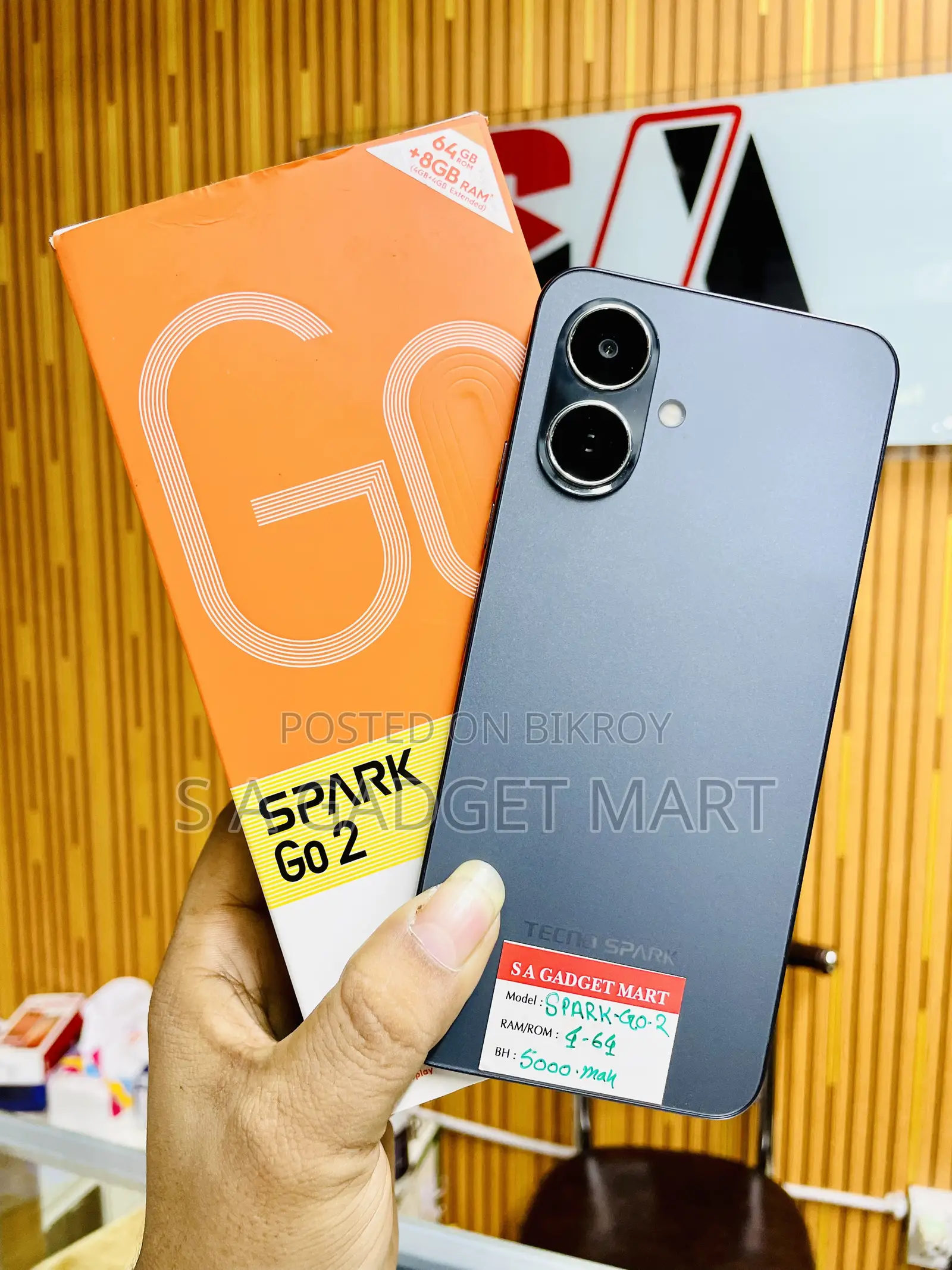 Tecno Spark Go 2 64 GB Gray