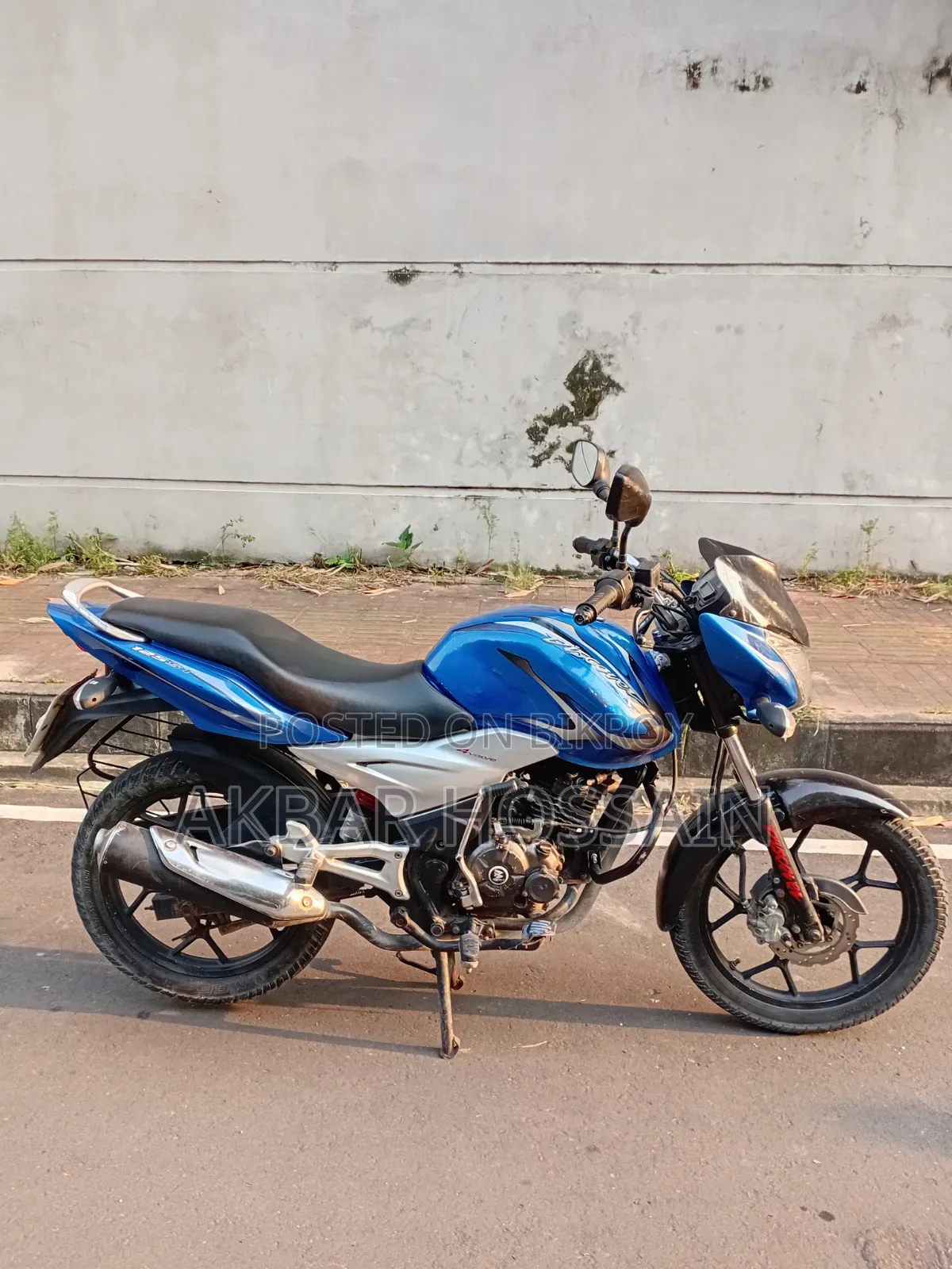 Bajaj Discover 125 2012 Blue
