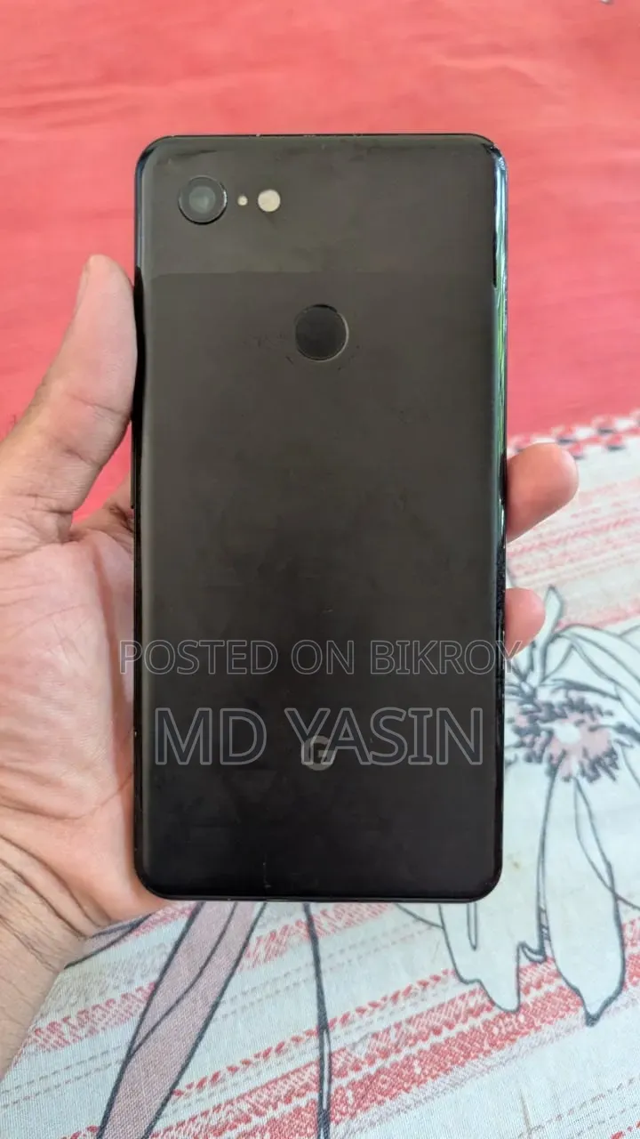 গুগল পিক্সেল ৩ এক্সএল ৬৪ জিবি ব্ল্যাক