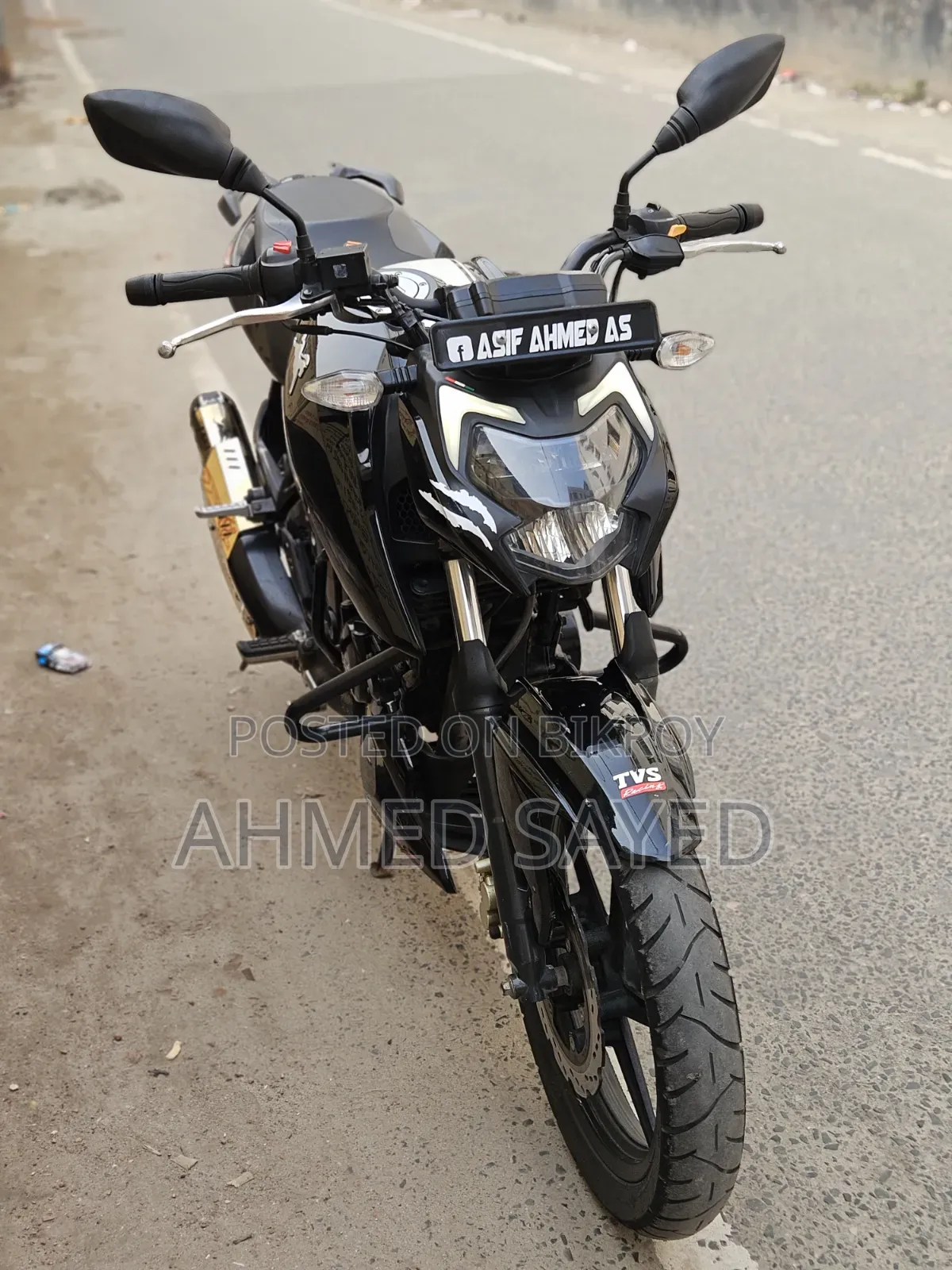 টিভিএস আপাচি আরটিআর ১৬০ ৪ভি ২০২২ ব্ল্যাক