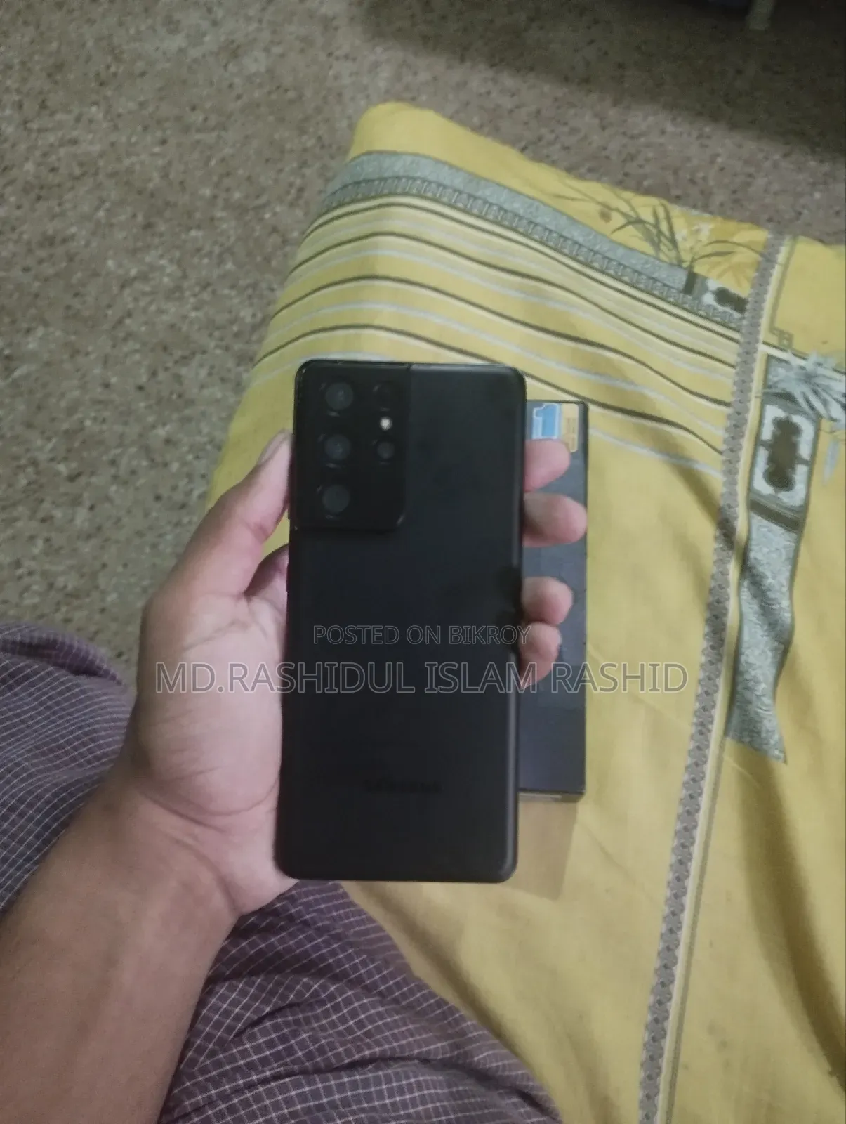 Samsung Galaxy S21 Ultra 5G 256 GB Black