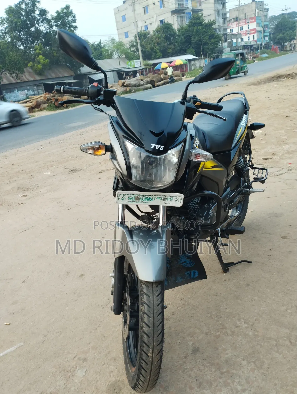 TVS Stryker 125 2020 Black