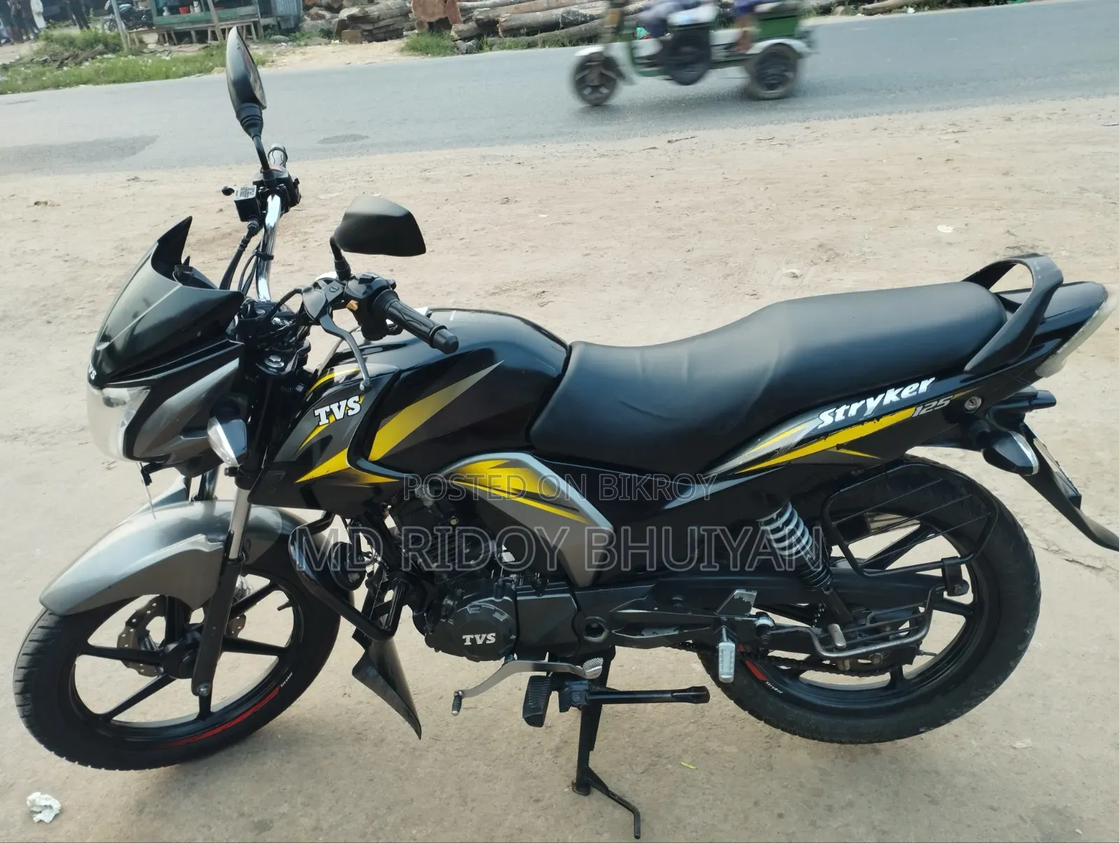 TVS Stryker 125 2020 Black