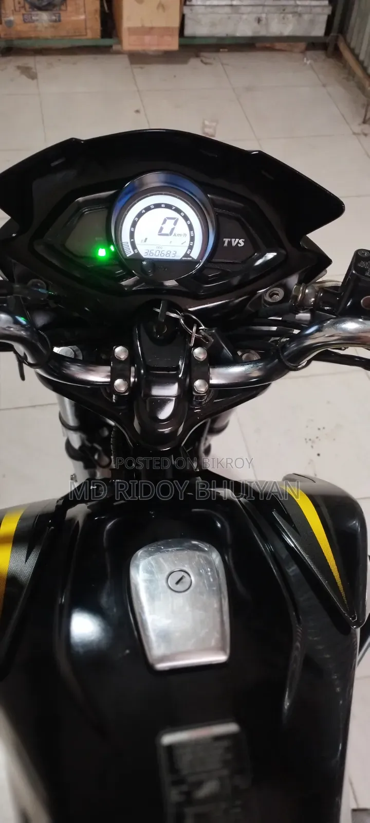 TVS Stryker 125 2020 Black
