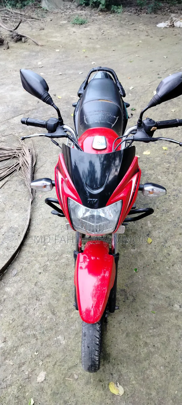 TVS Metro Plus 2018 Red