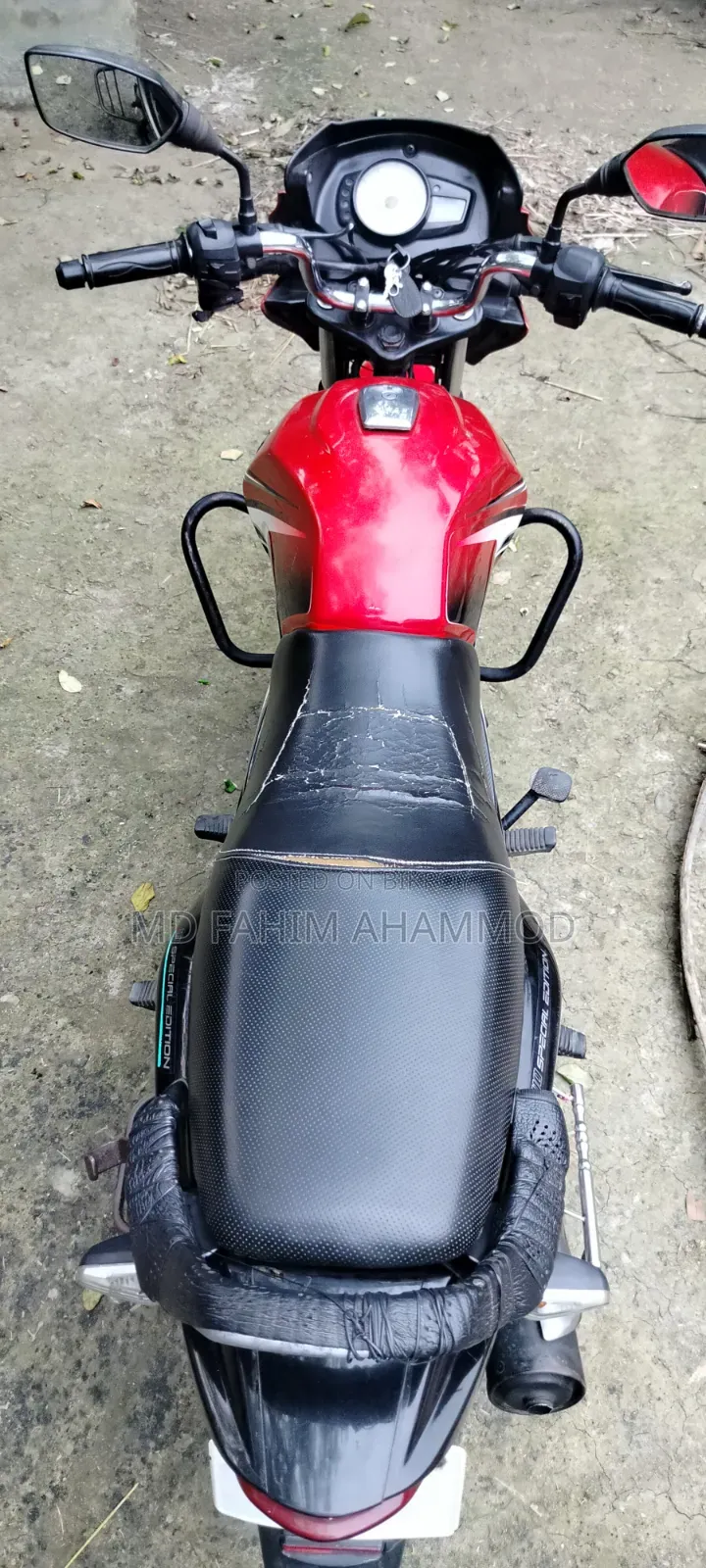 TVS Metro Plus 2018 Red