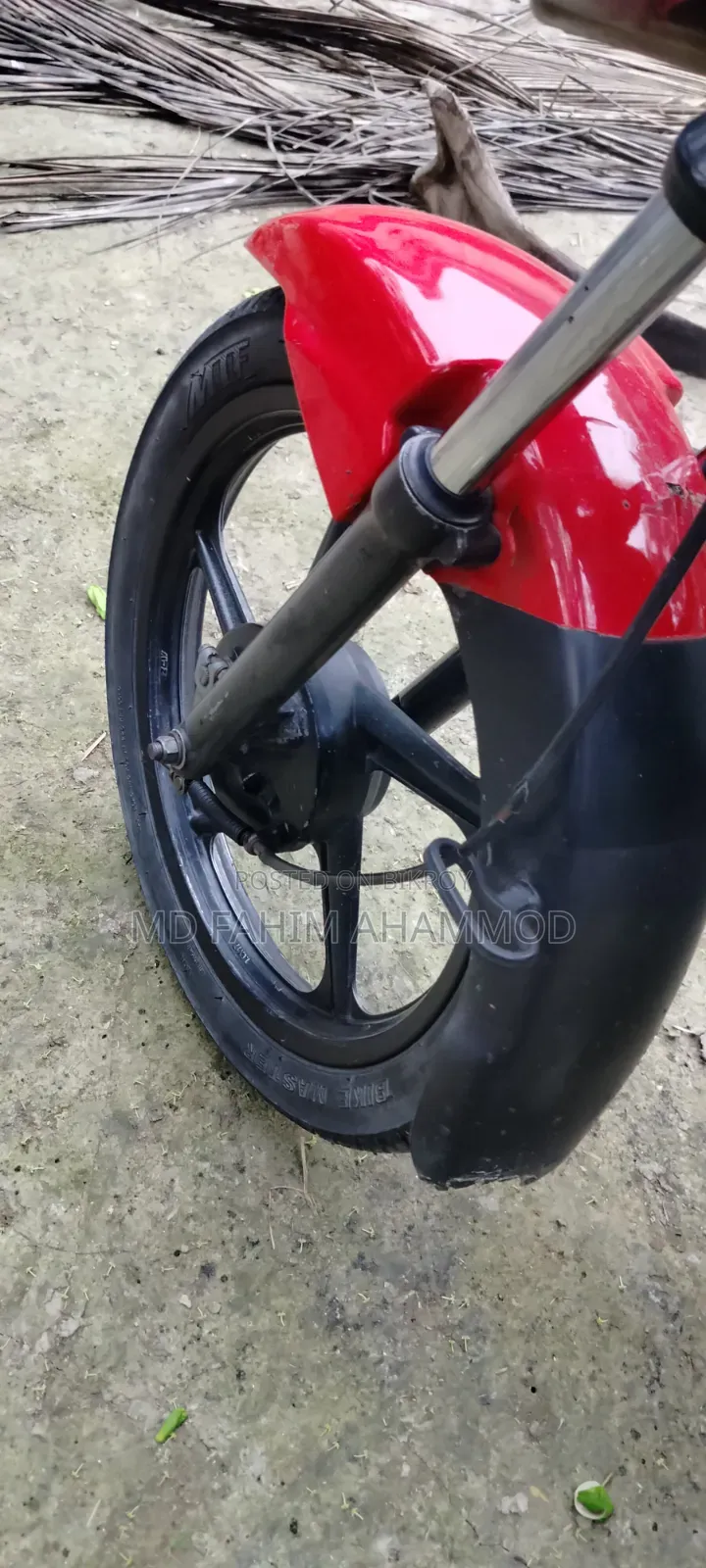 TVS Metro Plus 2018 Red