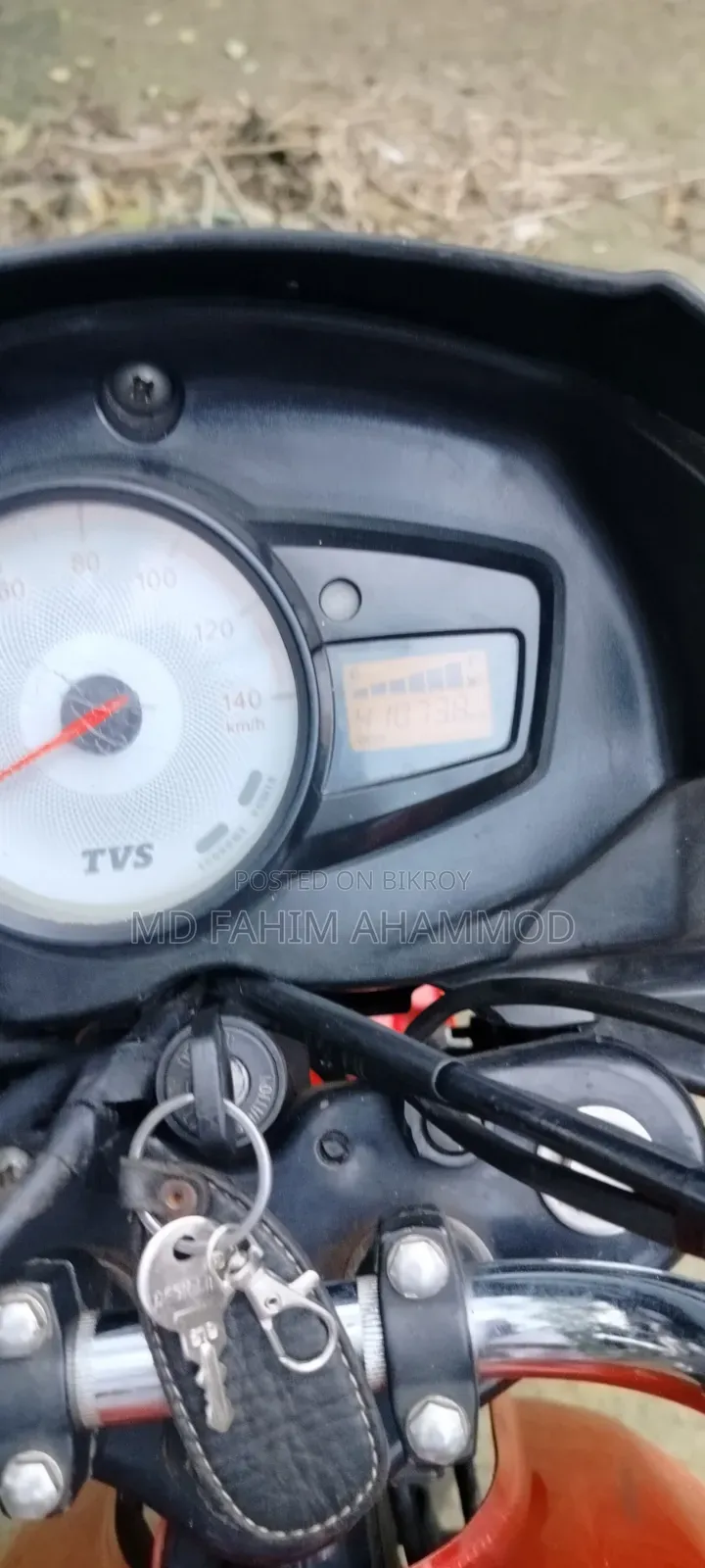 TVS Metro Plus 2018 Red