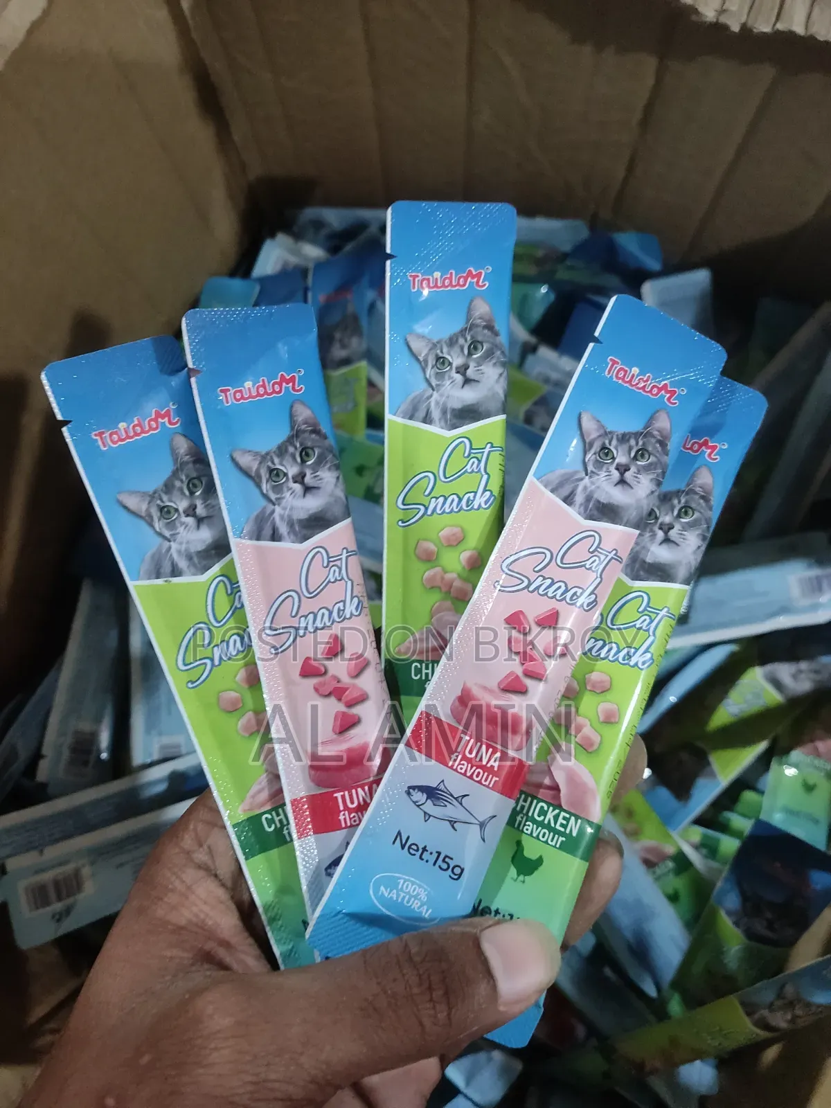 Cat and Kittens Treat