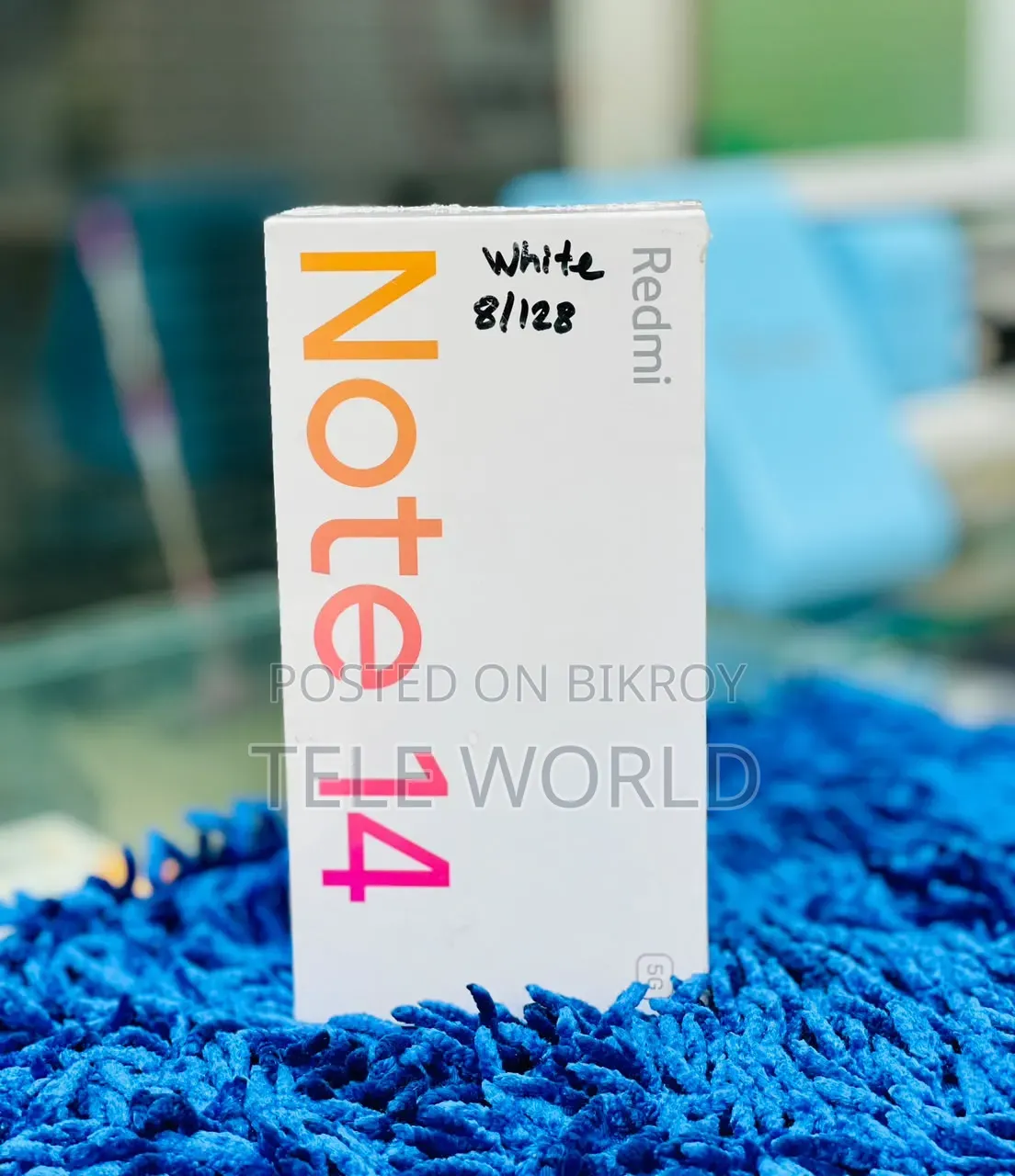 New Xiaomi Redmi Note 14 5G 256 GB White