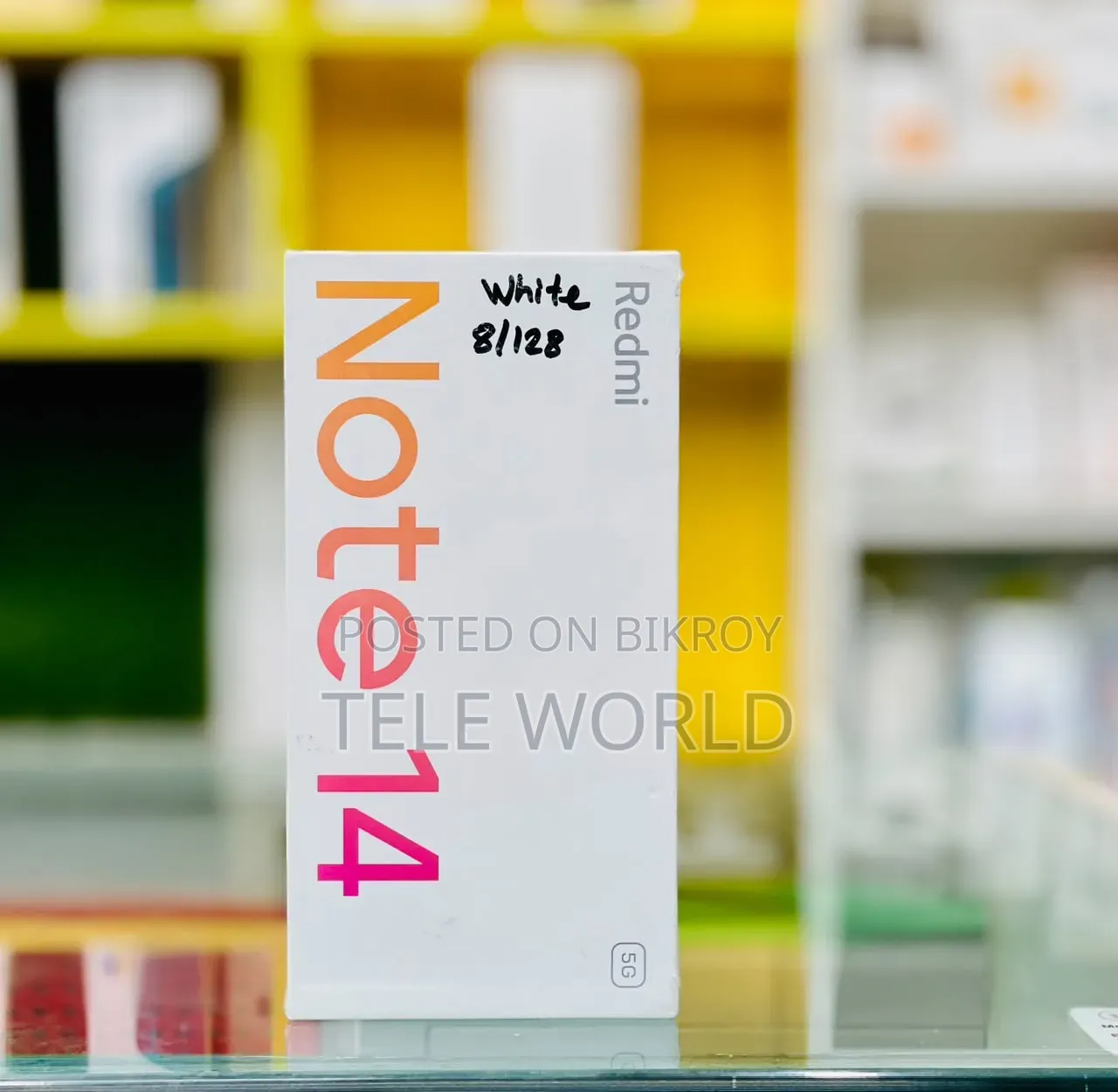 New Xiaomi Redmi Note 14 5G 256 GB White