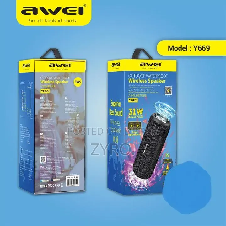 Awei Y669 31W Portable Bluetooth Speaker