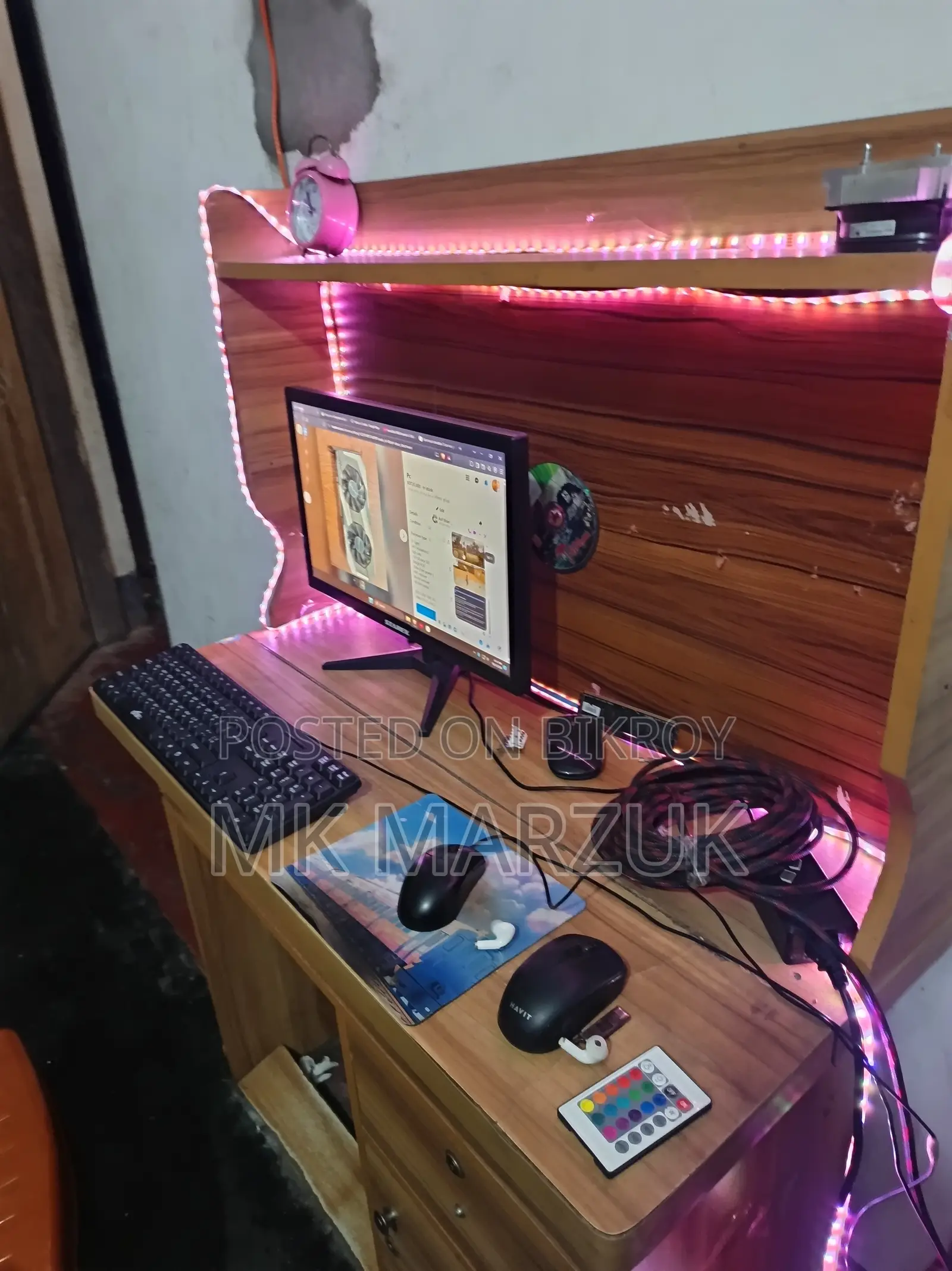 Desktop Computer 8GB Intel Core i7 HDD+SSD 640GB