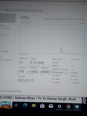 ল্যাপটপ HP 8GB Intel Core i5 SSD 256GB