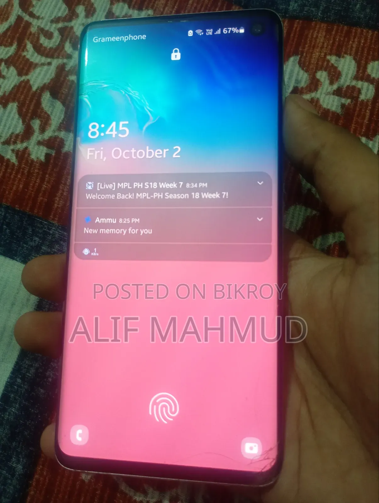 Samsung Galaxy S10 128 GB White