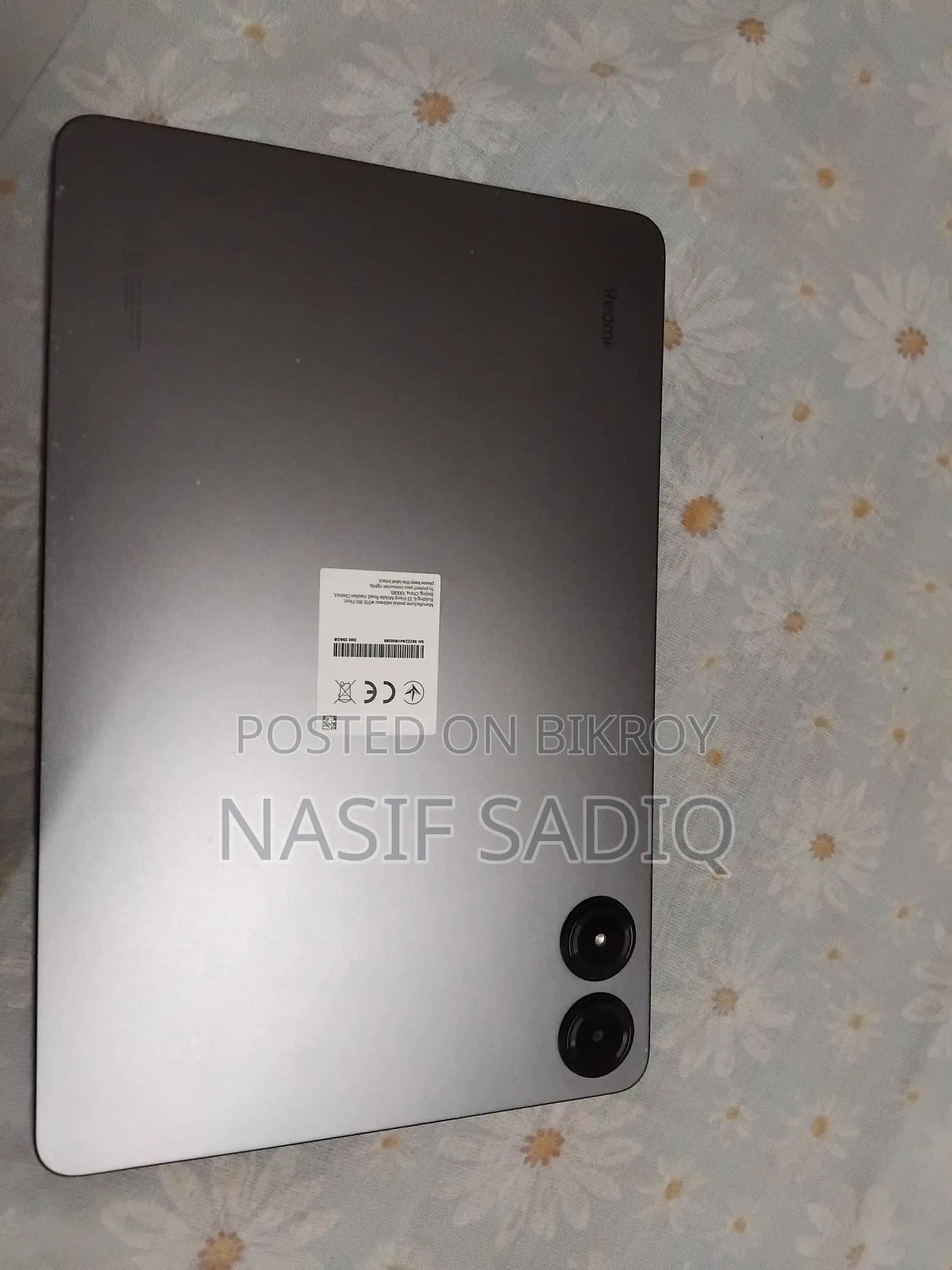 শাওমি রেডমি প্যাড প্রো ২৫৬ জিবি গ্রে