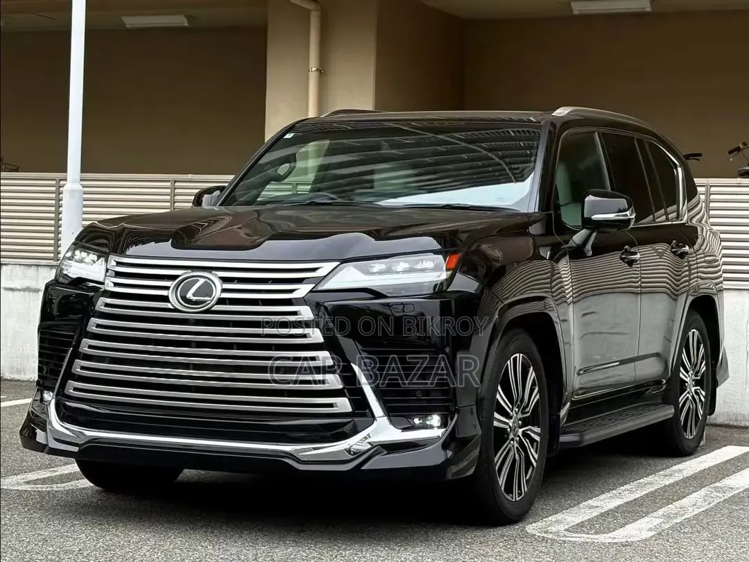 New Lexus LX 600 2024 Black