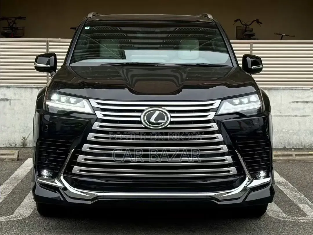 New Lexus LX 600 2024 Black