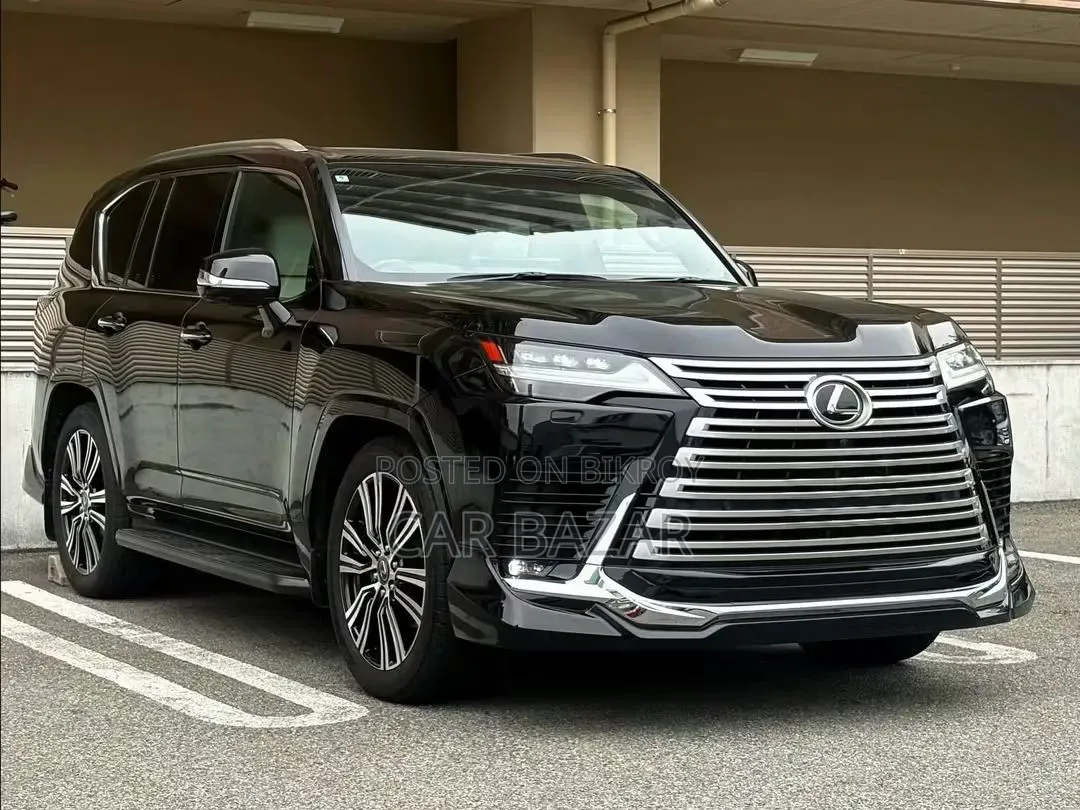 New Lexus LX 600 2024 Black