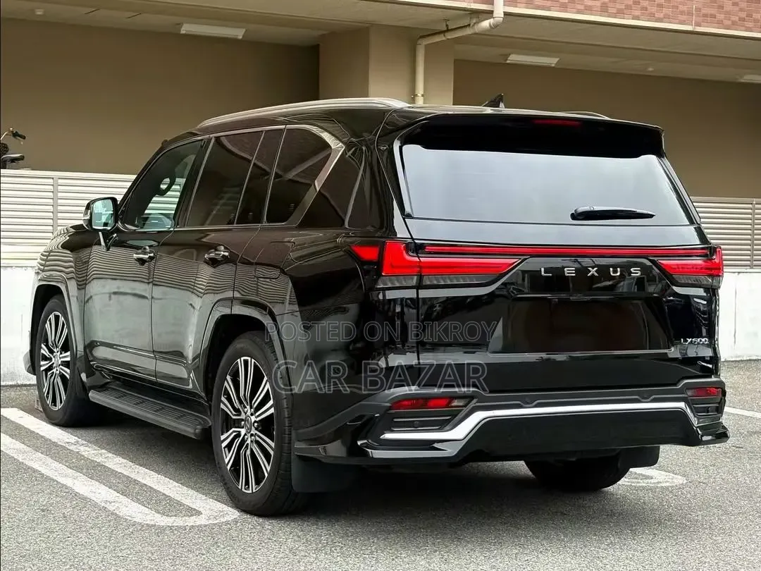 New Lexus LX 600 2024 Black